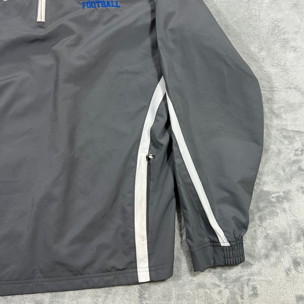 UNDER ARMOUR Pullover Mens Medium Grey Los Altos Football Quarter Zip - Picture 9 of 16